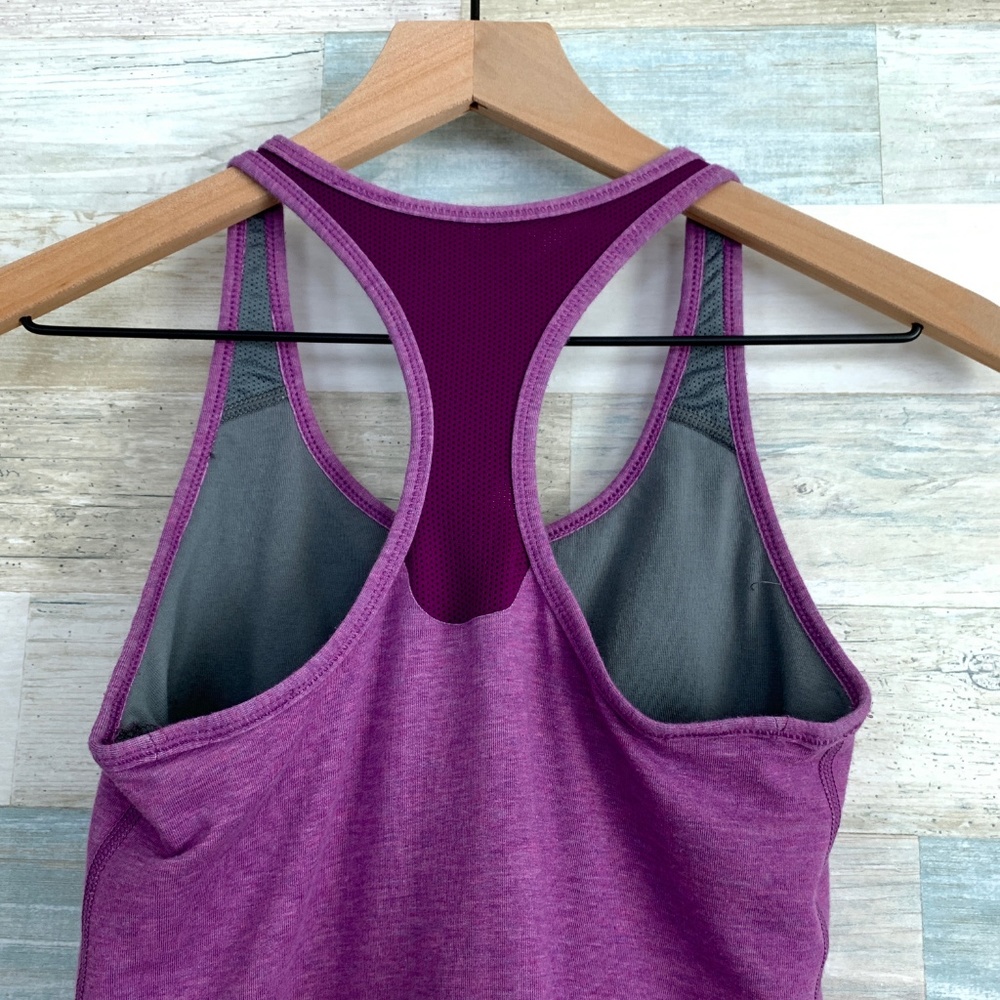 SOLD Racerback Running Tank Purple Nike Dri Fit - Picture 6 of 7